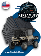 CAN-AM Defender HD10 HD 9mm Rubber Mats (2016 - current)