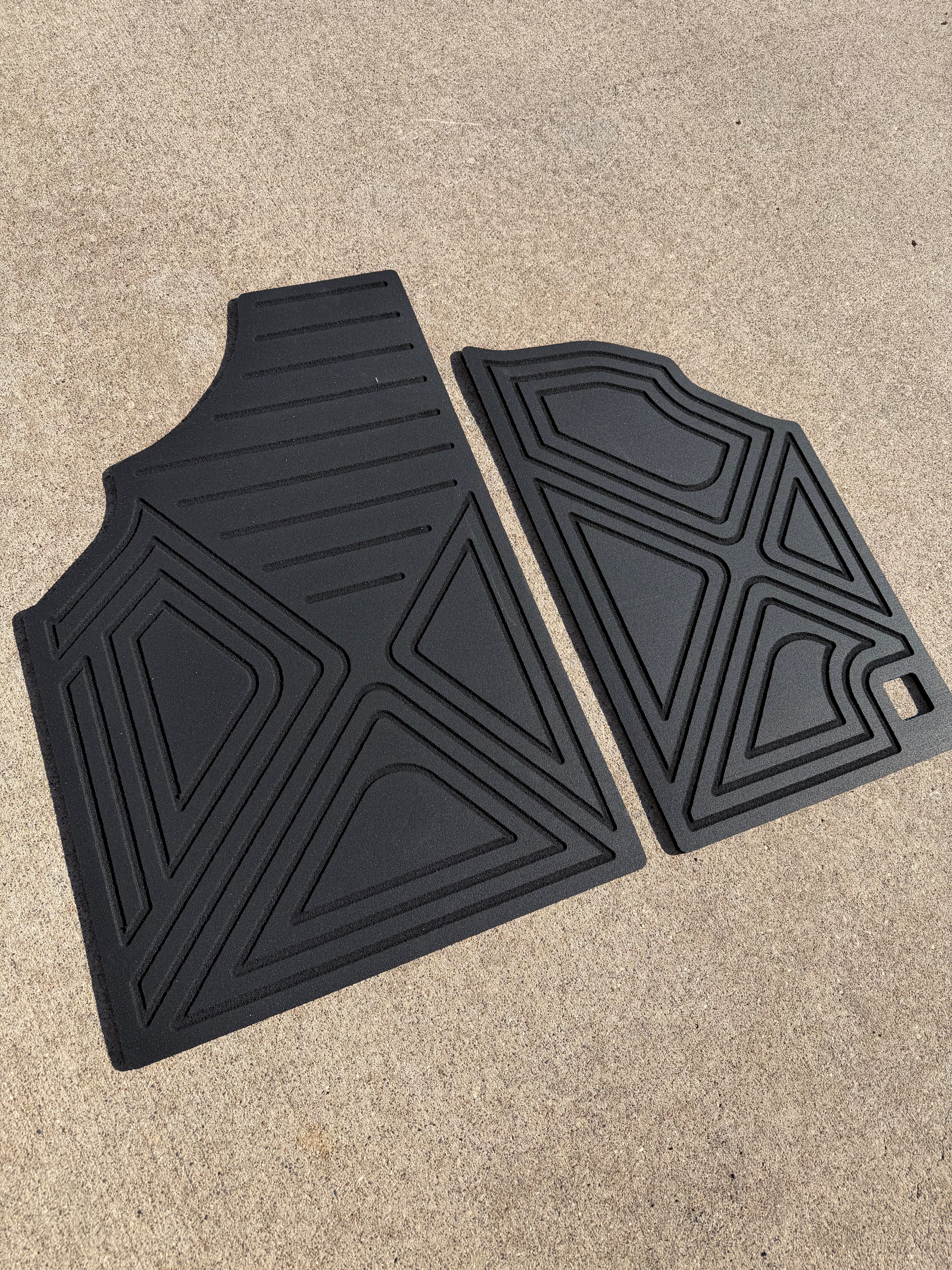 CAN-AM Defender HD10 HD 9mm Rubber Mats (2016 - current)