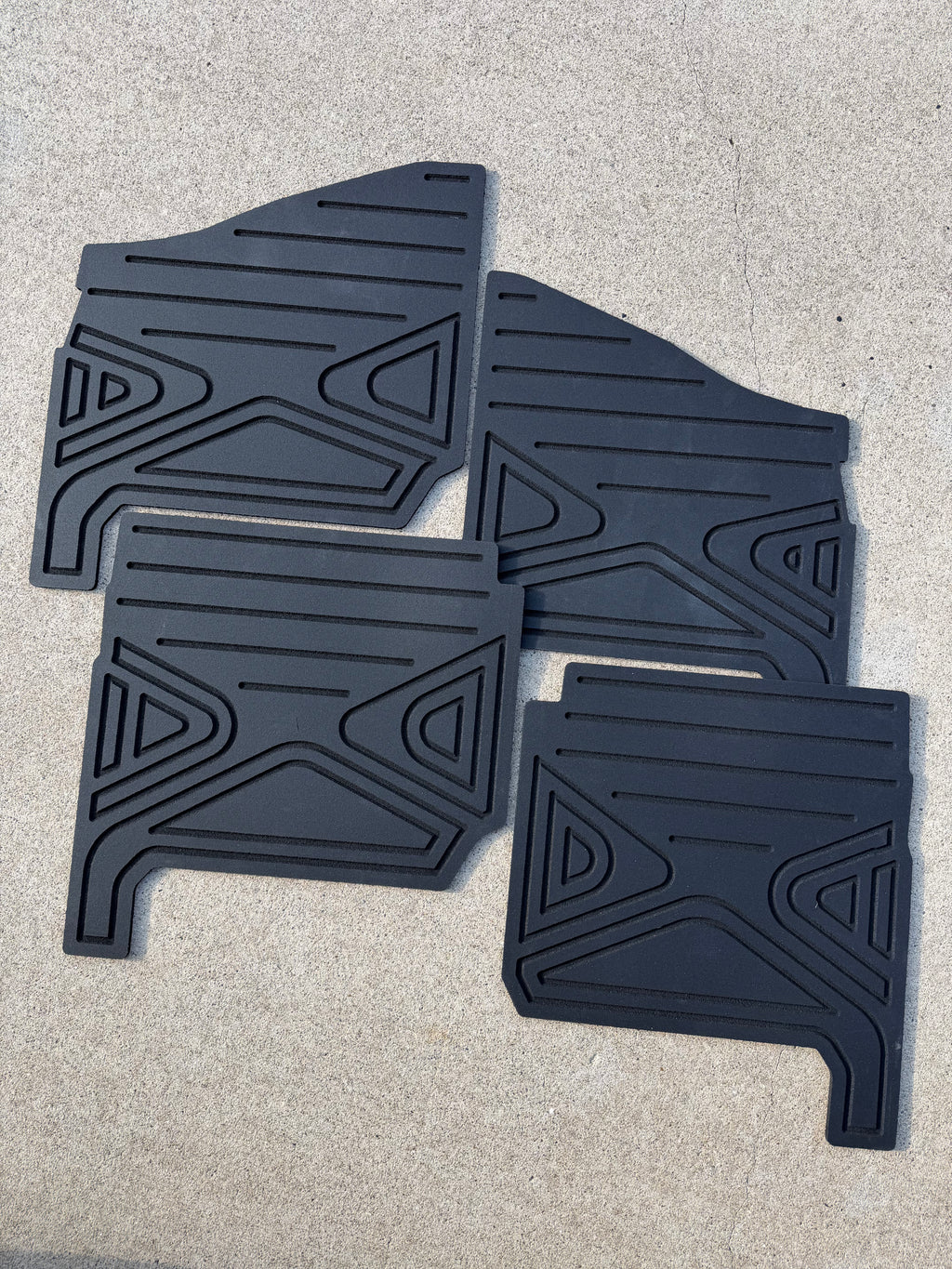 Polaris Ranger 1000 BASE / EPS / Premium HD 9mm Rubber Mats (2025 to current)