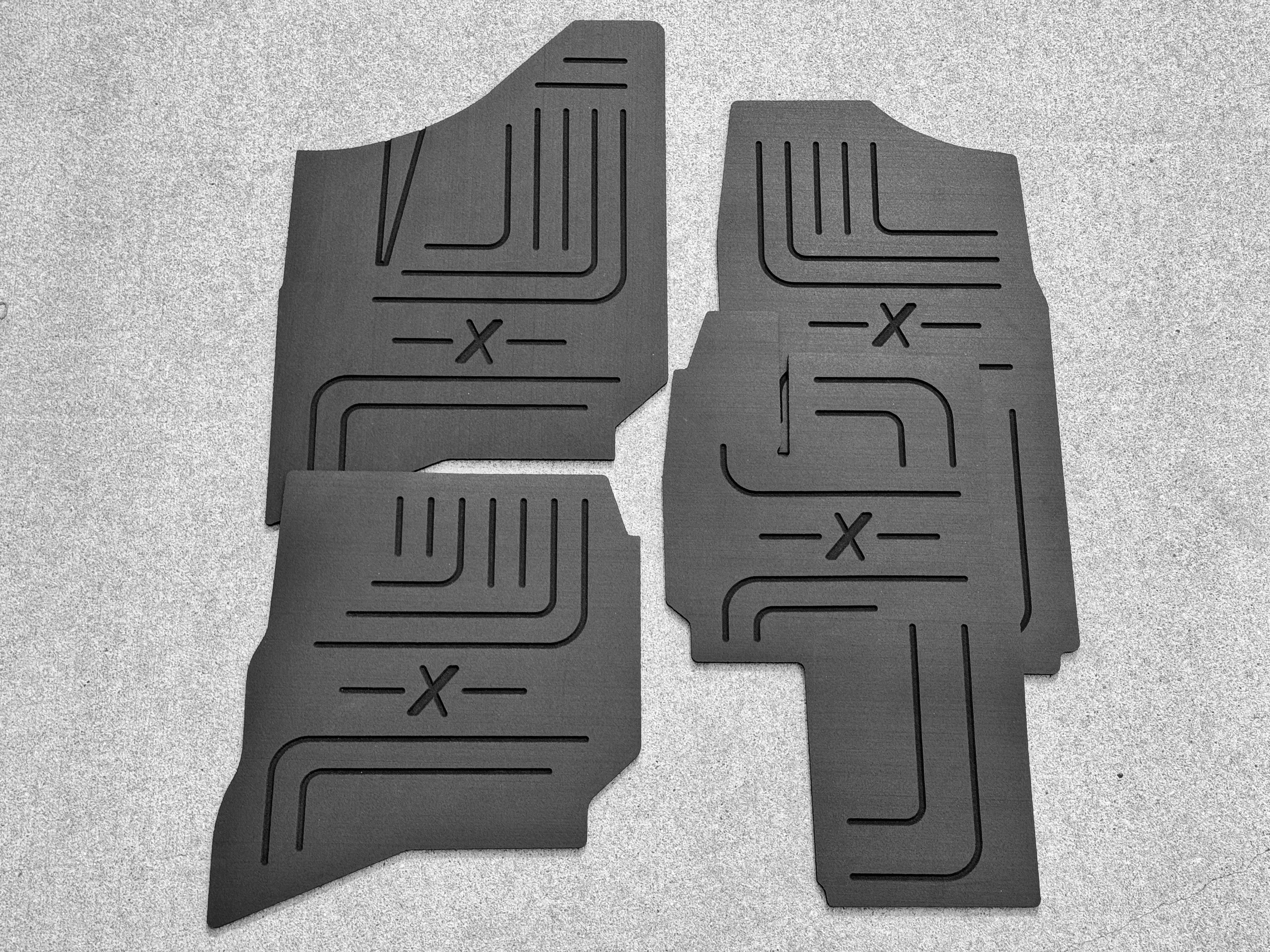 Polaris Ranger 1500XD HD 9mm Rubber Mats (2024 - Current)