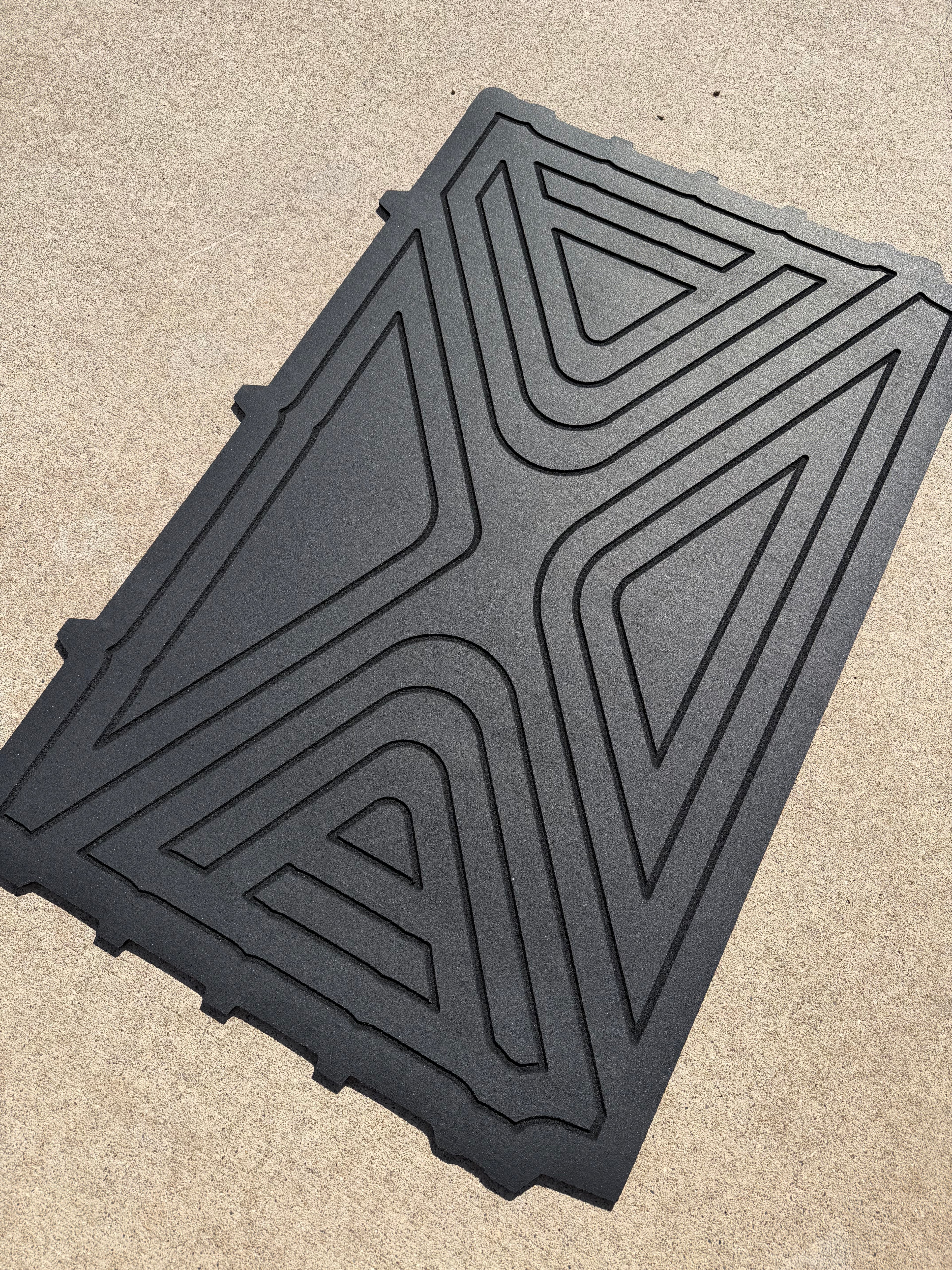 Polaris Ranger XP1000 HD 9mm Rubber Mats (2018 to current)